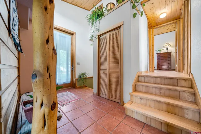 a view of a entryway door of the house