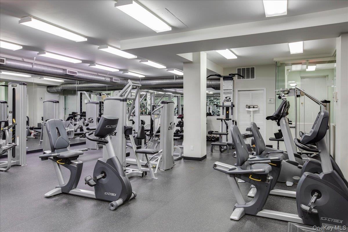 17-85 215th Street, Unit 6A Queens, NY 11360 - Photo 36 of 36 a view of a room with gym equipment