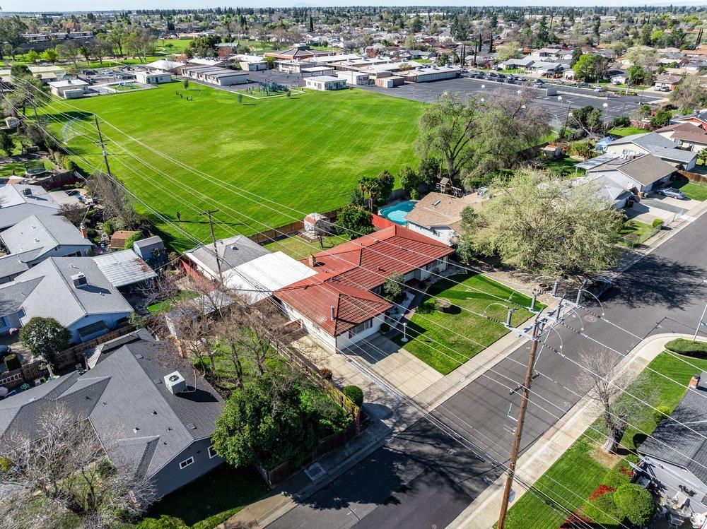 10486 Spaulding Way Rancho Cordova, CA 95670 - Photo 69 of 74 an aerial view of a houses with a garden