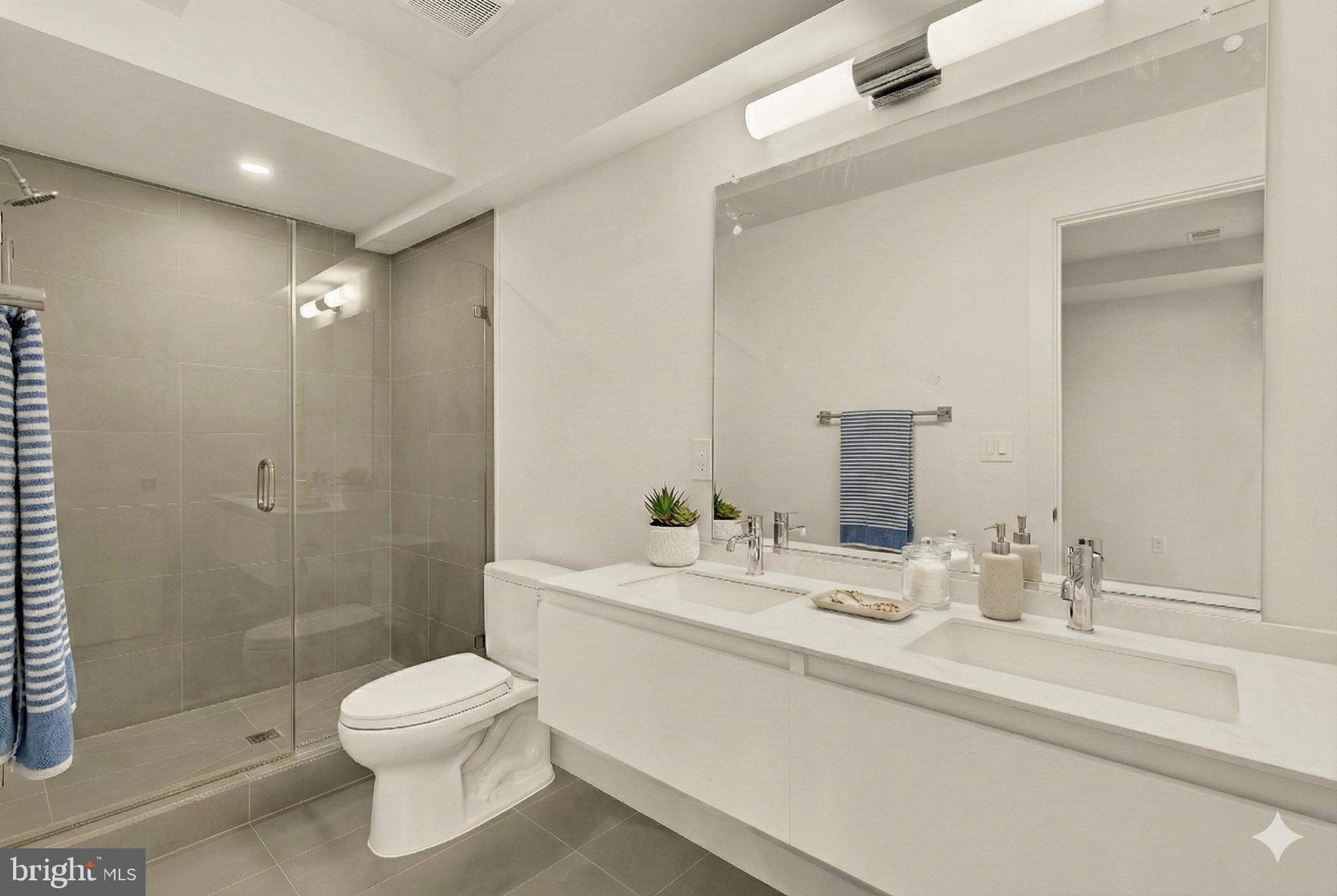 2647 41st Street Northwest, Unit 1 Washington, DC 20007 - Photo 28 of 36 Luxury primary bath