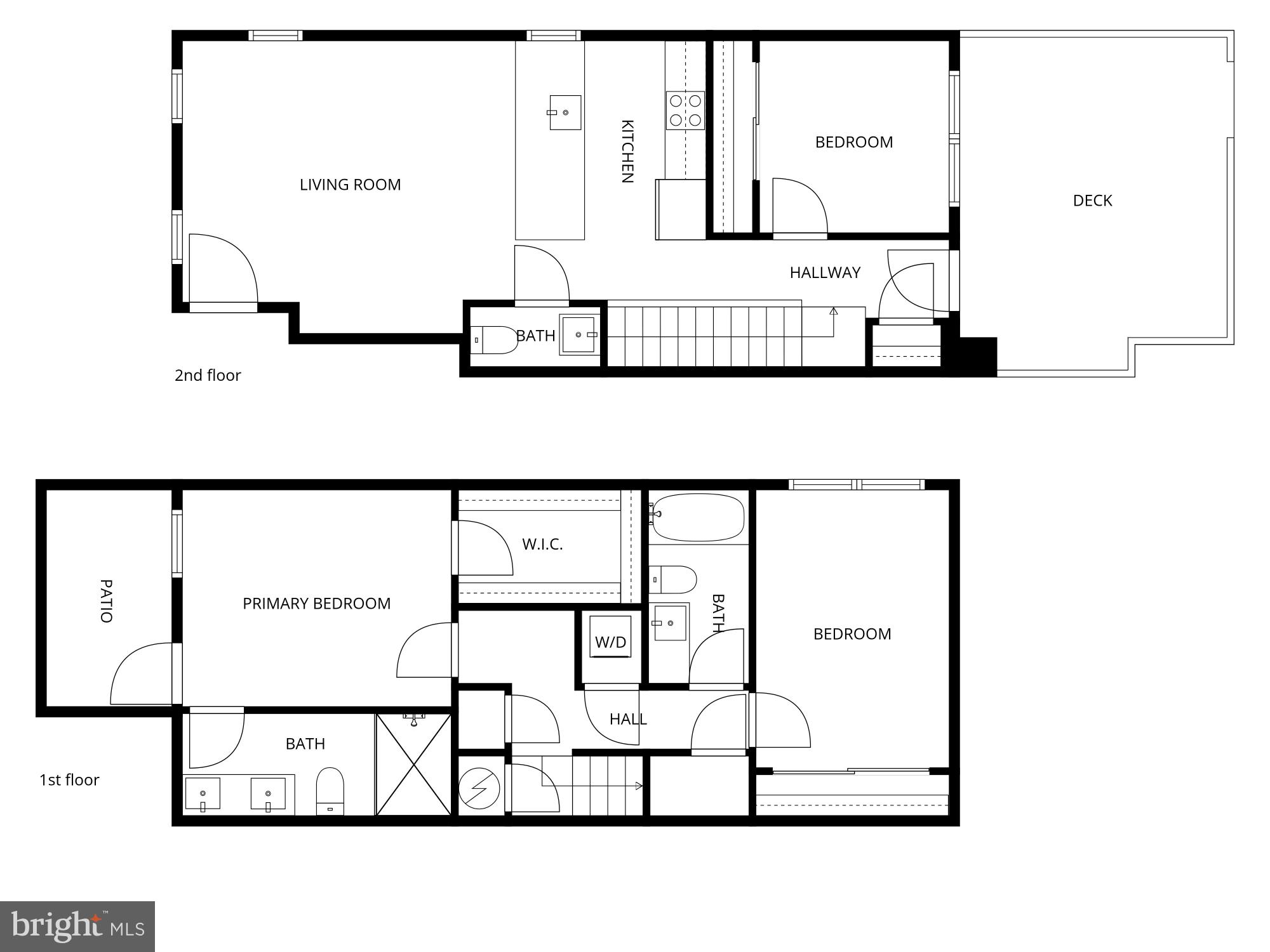 2647 41st Street Northwest, Unit 1 Washington, DC 20007 - Photo 36 of 36 Floorplan