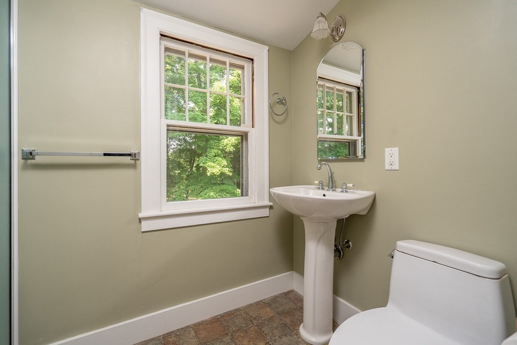 20 Hayward Road Northampton, MA 01062 - Photo 23 of 35 a bathroom with a sink a toilet and a mirror