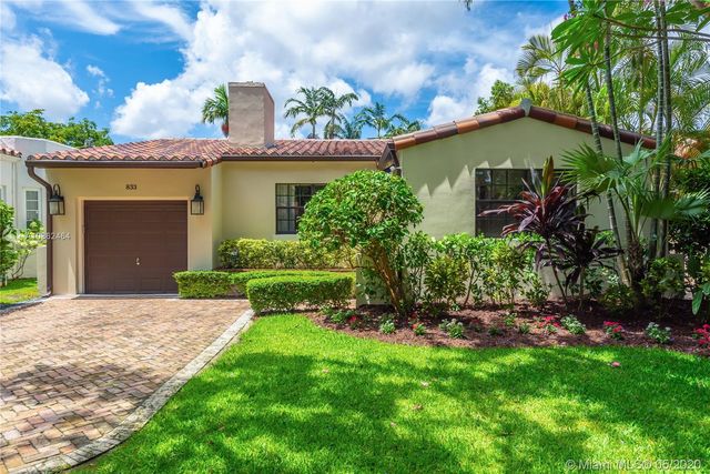 $1,325,000 | 833 Obispo Avenue, Coral Gables, FL 33134