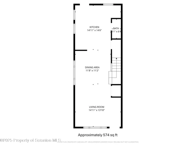 $1,415 | 261 Dana Street, Wilkes Barre, PA 18702