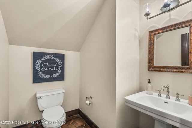 front view of a building with a yard