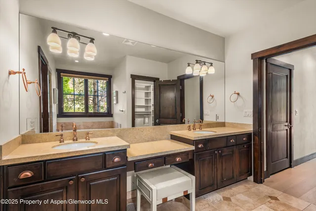 a view of a lake with a mountain in the background