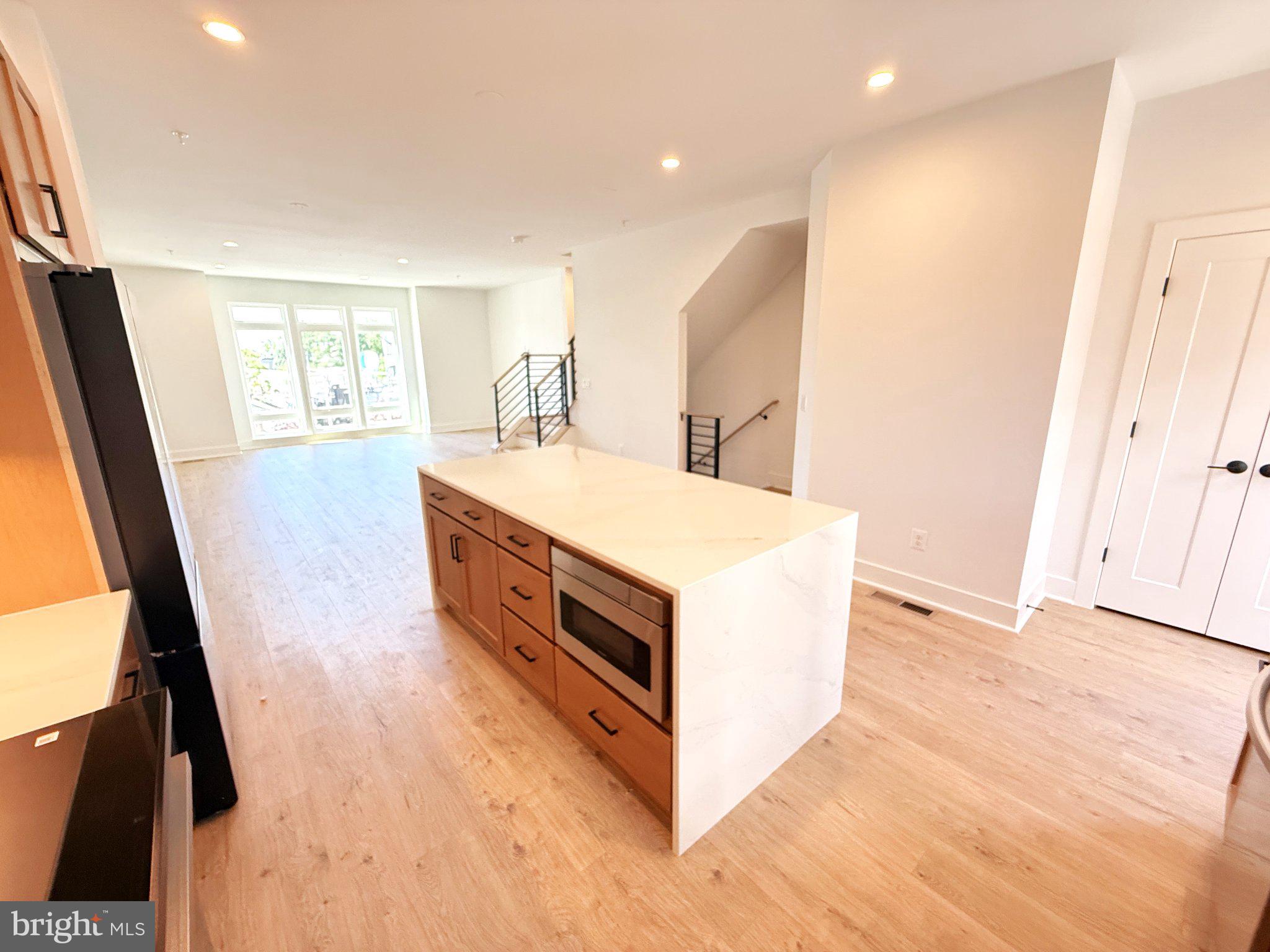 33 Lower Service Court Northwest Washington, DC 20001 - Photo 21 of 51 Spacious modern kitchen with natural light.