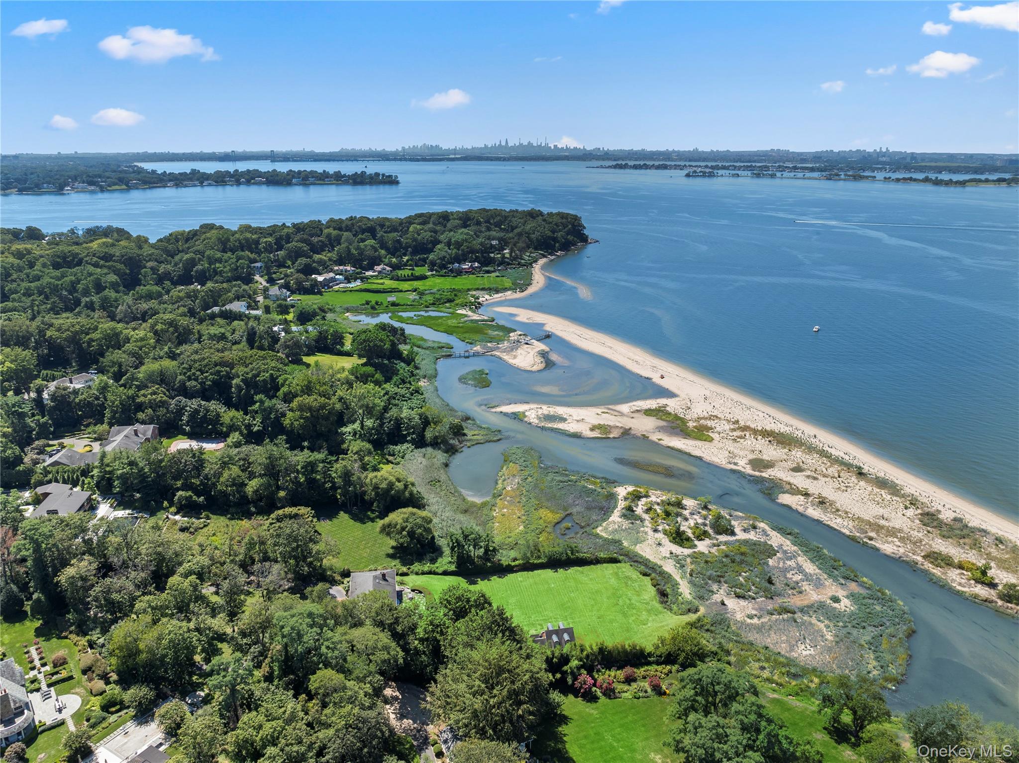 22 Messenger Lane Sands Point, NY 11050 - Photo 39 of 49 a view of an ocean and a building