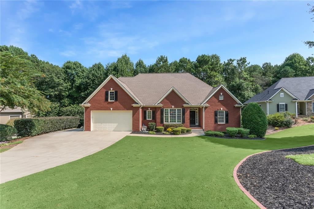 9635 Old Riverside Lane Ball Ground, GA 30107 - Photo 1 of 1 Classic Ranch, pro maintained yard on cul de sac