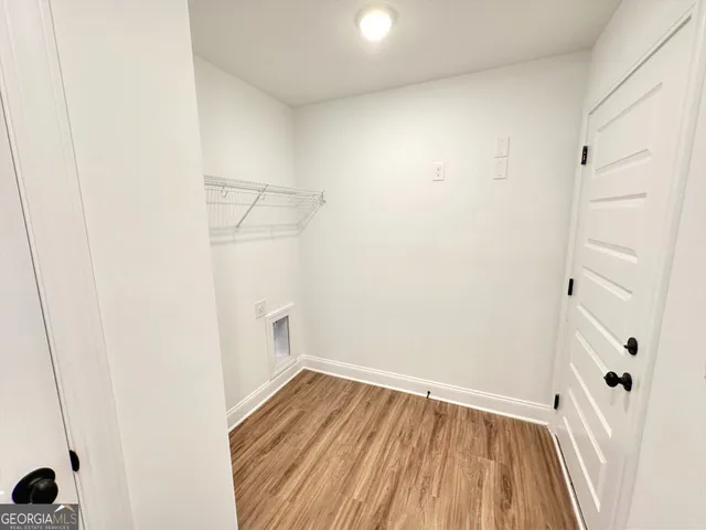 wooden floor in an empty room