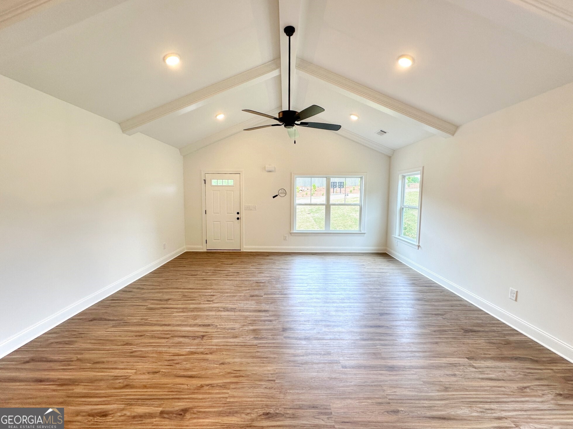 11 River's Edge Lane Franklin, GA 30217 - Photo 5 of 25 a view of an empty room with a window