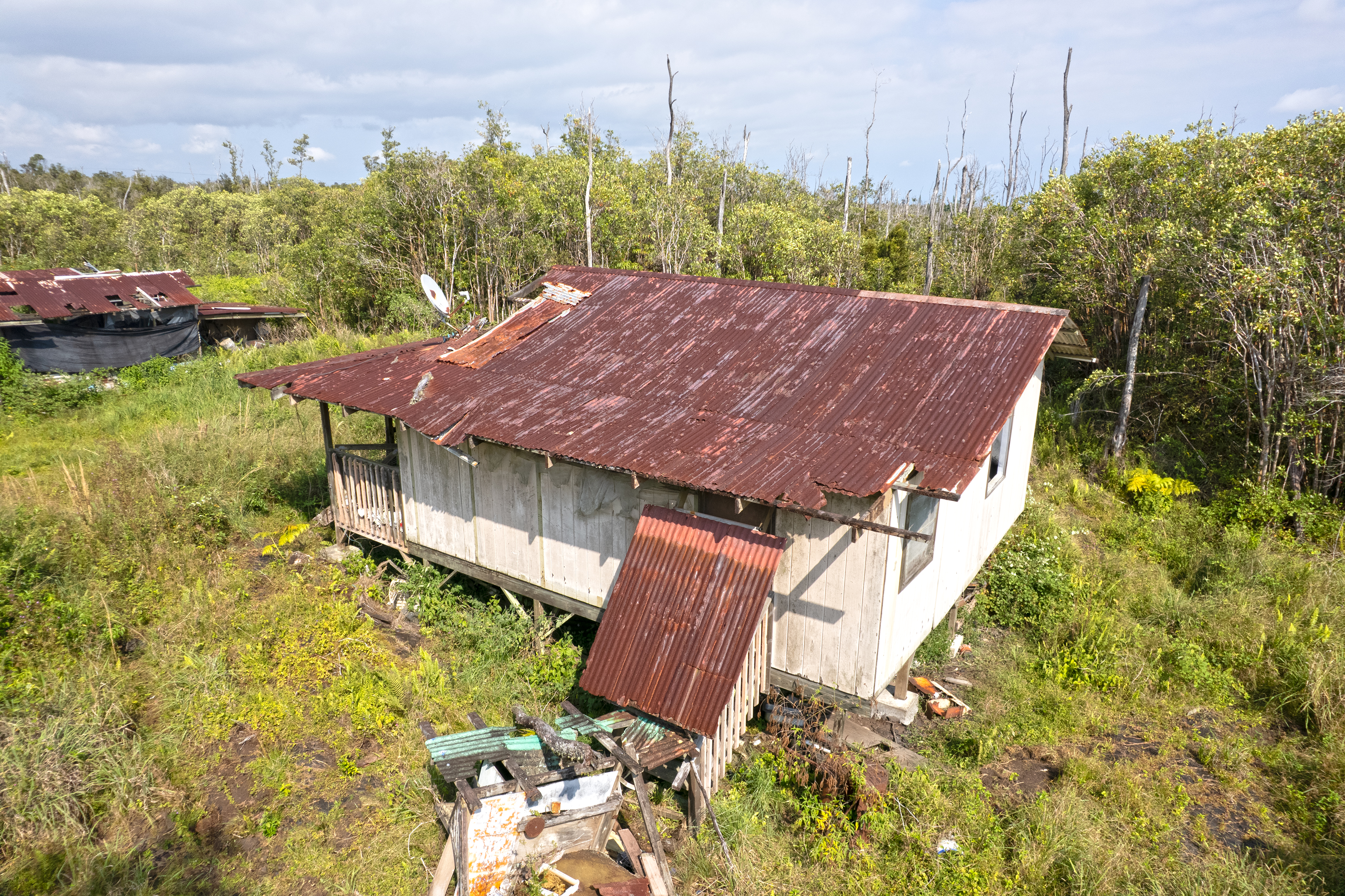 11-2217 Kaleponi Road Mountain View, HI 96771 - Photo 13 of 13 a view of a backyard with sitting area