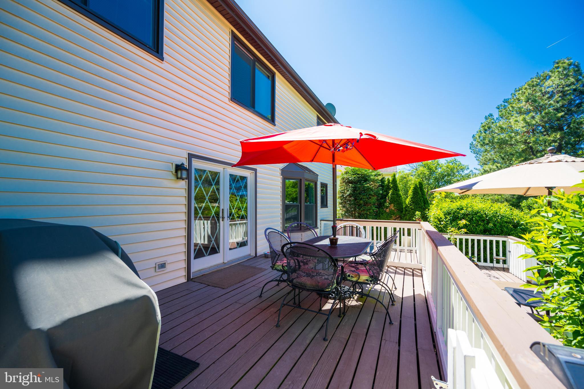 12421 Wendell Holmes Road Oak Hill, VA 20171 - Photo 12 of 56 Rear deck with French Doors to Family Room