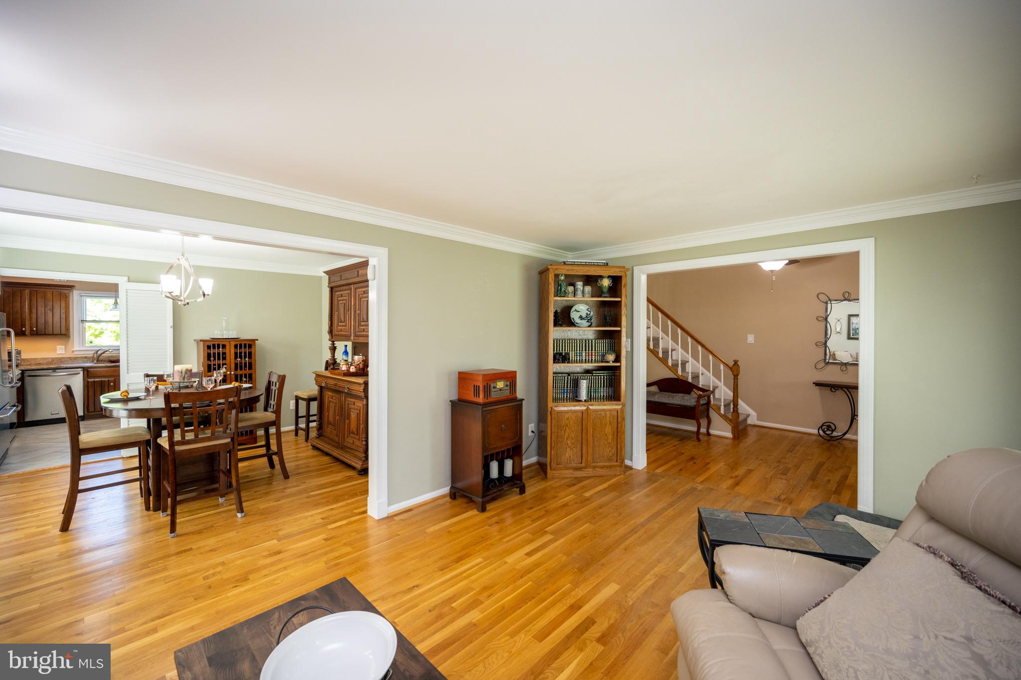 12421 Wendell Holmes Road Oak Hill, VA 20171 - Photo 17 of 56 View from living room to formal dining r and foyer