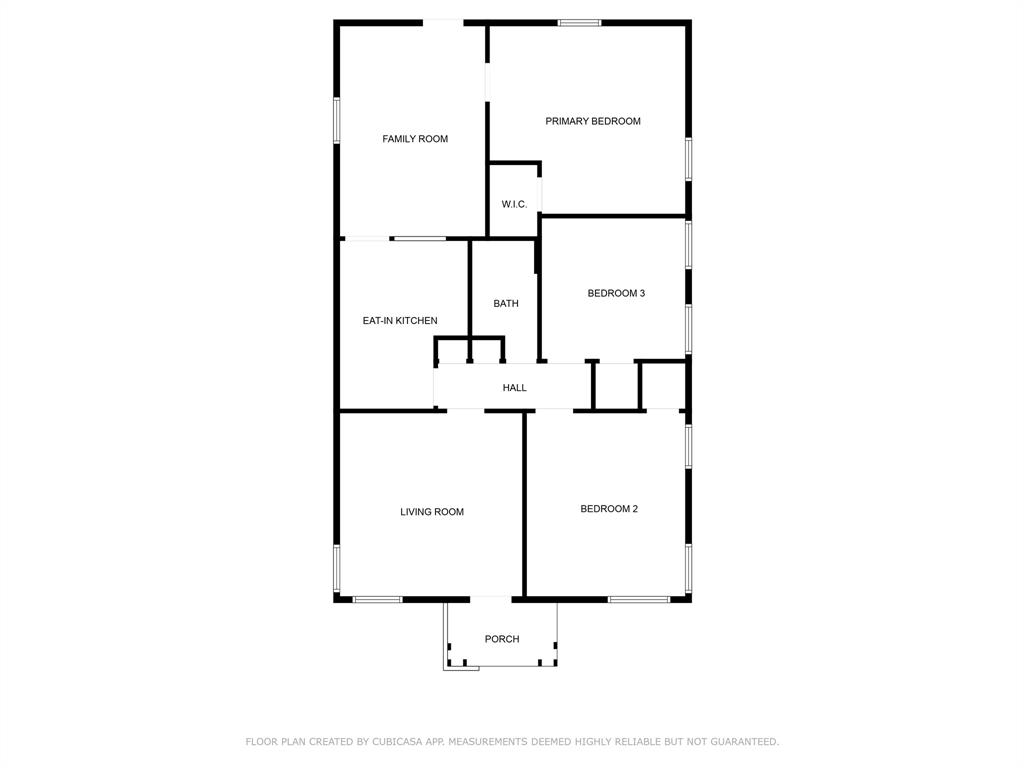 2821 Burchill Road South Fort Worth, TX 76105 - Photo 33 of 33 View of property floor plan