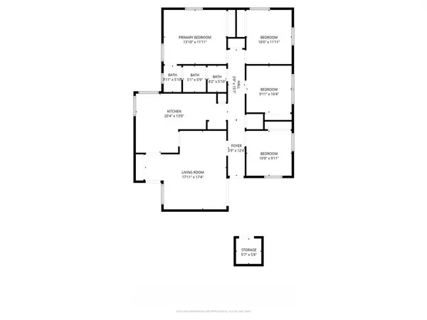 a picture of floor plan