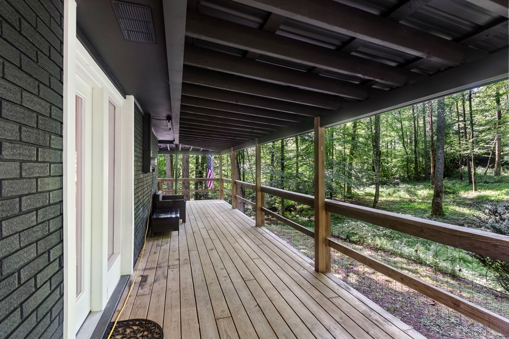 123 Quarry Road Andrews, NC 28901 - Photo 32 of 51 a view of balcony with wooden floor