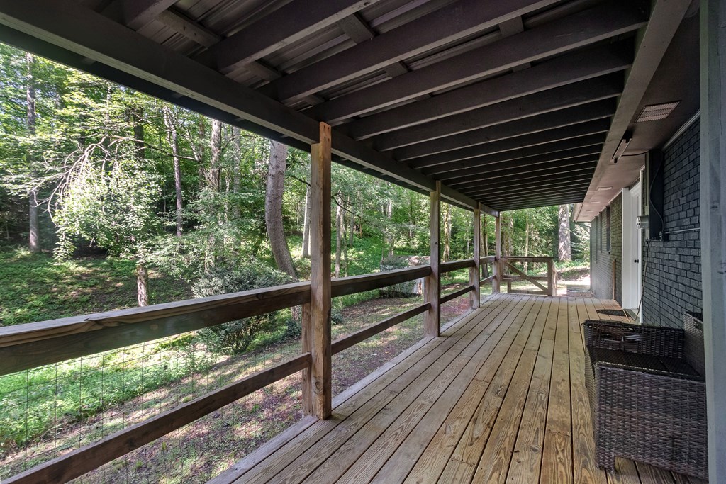 123 Quarry Road Andrews, NC 28901 - Photo 33 of 51 a view of porch with wooden floor