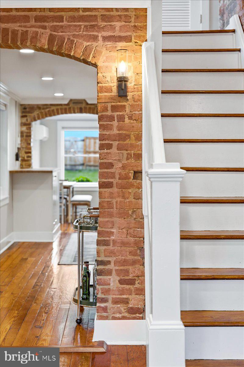 37 East 5th Street Frederick, MD 21701 - Photo 18 of 50 a view of entryway and hall with wooden floor