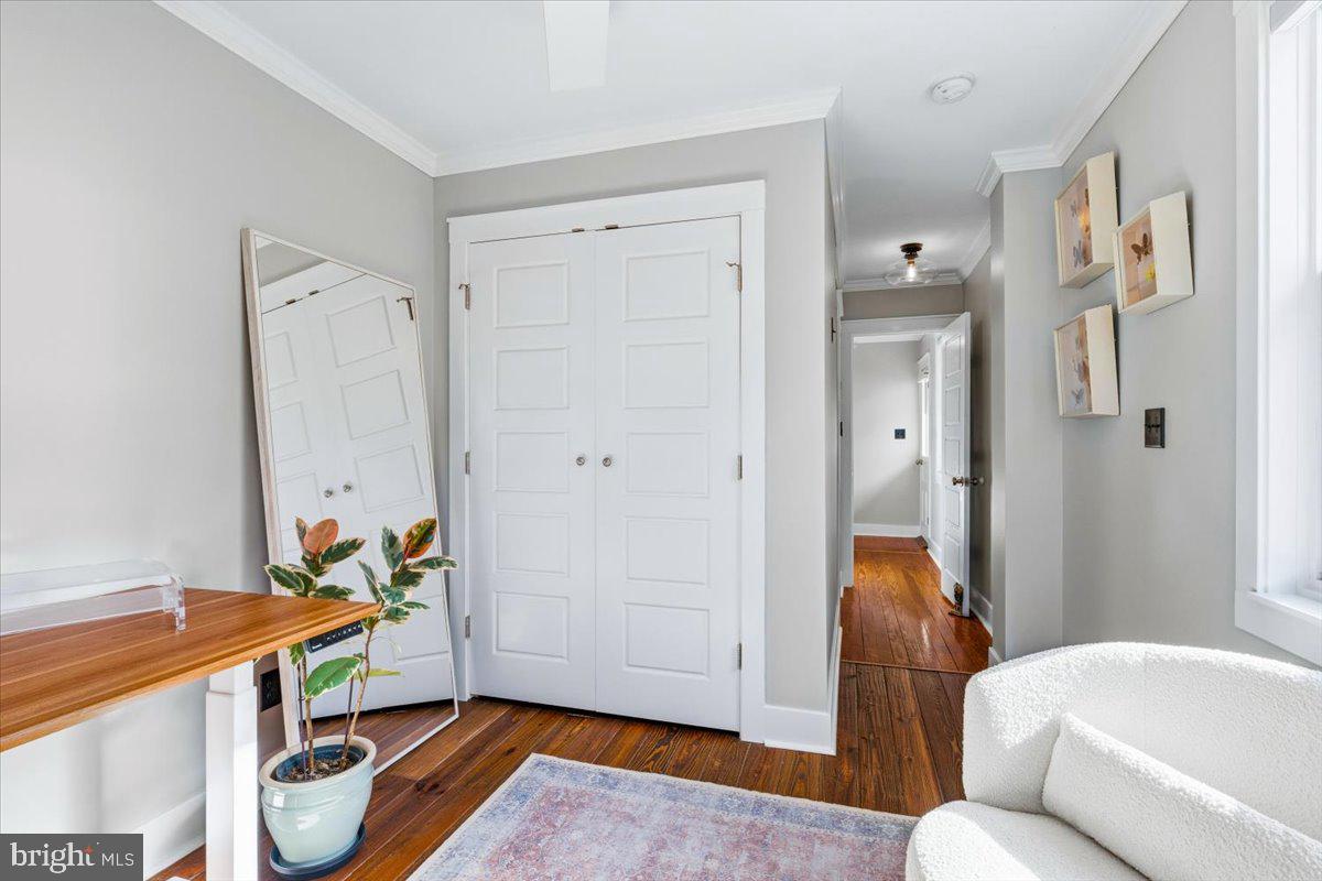 37 East 5th Street Frederick, MD 21701 - Photo 34 of 50 a living room with furniture and a wooden floor