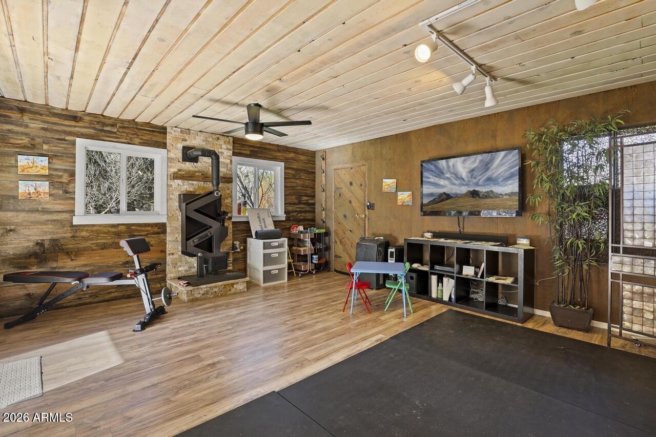 10755 Houston Mesa Road Payson, AZ 85541 - Photo 45 of 48 Interior of Detached Office-Studio