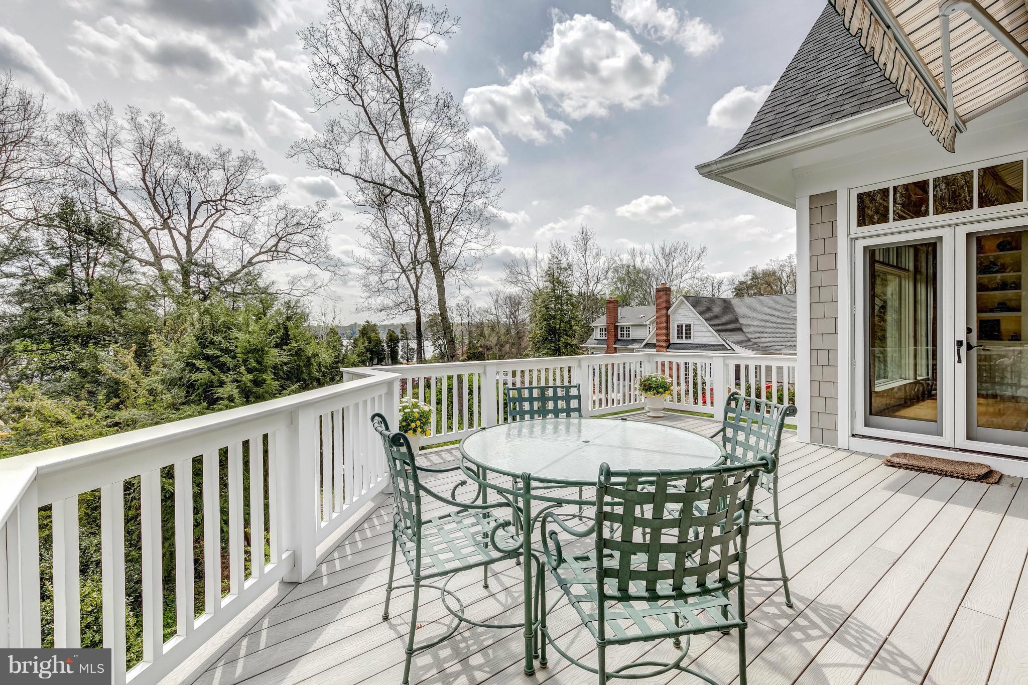 419 Holland Road Severna Park, MD 21146 - Photo 26 of 30 Deck overlooking yard and water