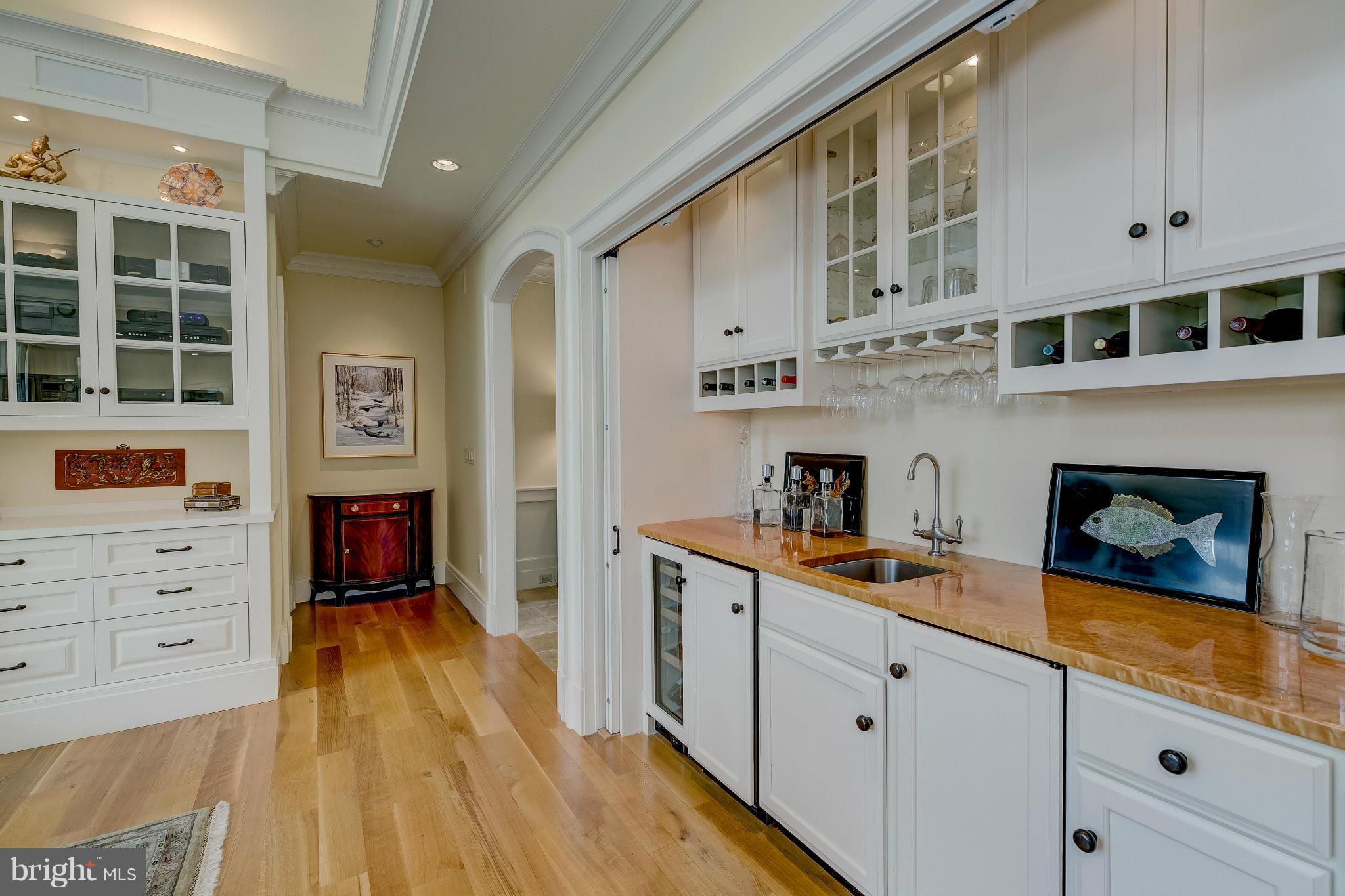 419 Holland Road Severna Park, MD 21146 - Photo 8 of 30 Wet Bar w/ Fridge, Ice maker, Wine Cooler