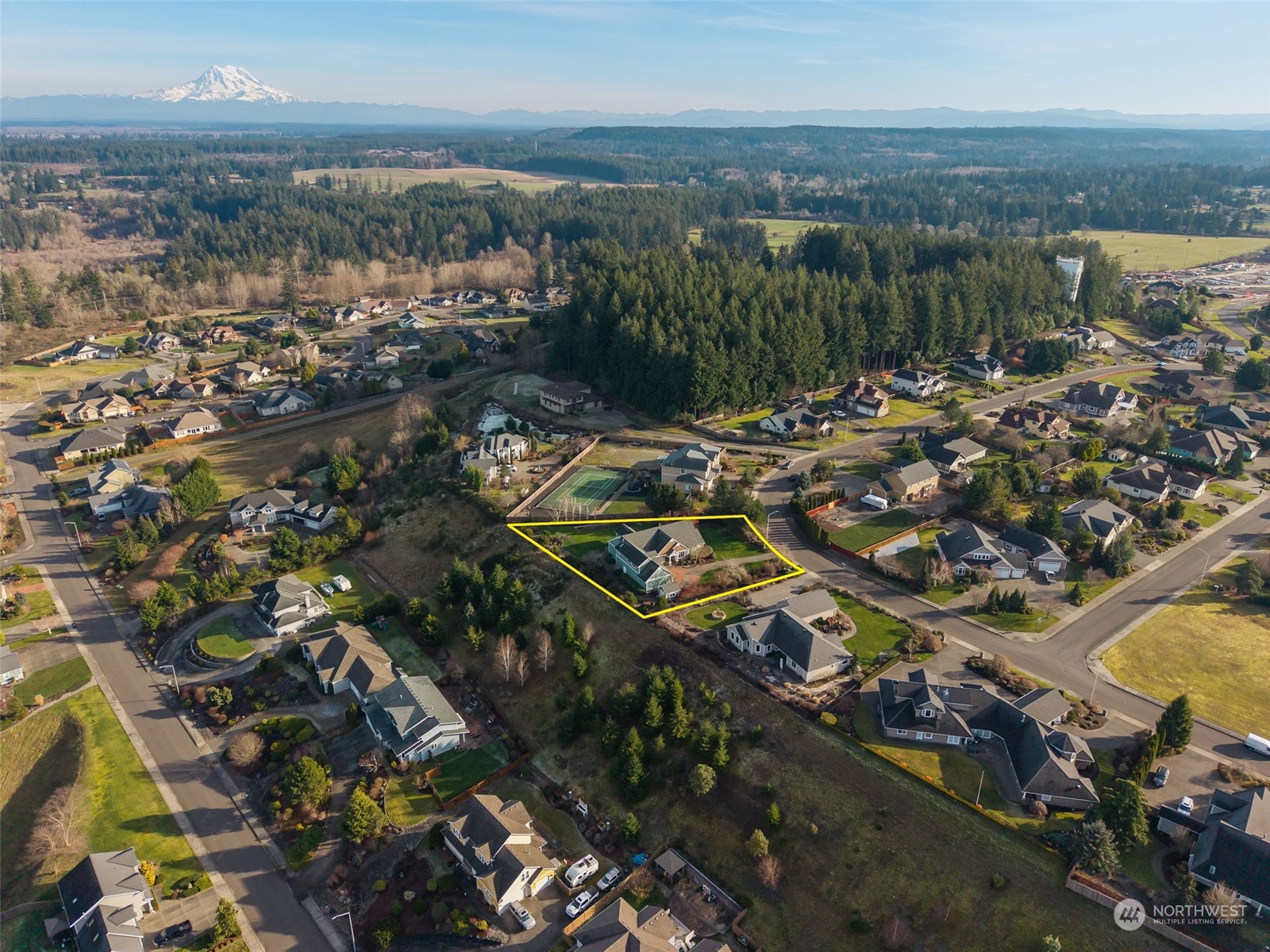 9306 Milburn Loop Southeast Olympia, WA 98513 - Photo 36 of 40 an aerial view of multiple house