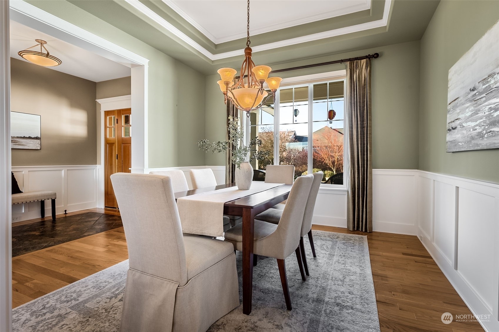 9306 Milburn Loop Southeast Olympia, WA 98513 - Photo 8 of 40 a dining room with furniture and window