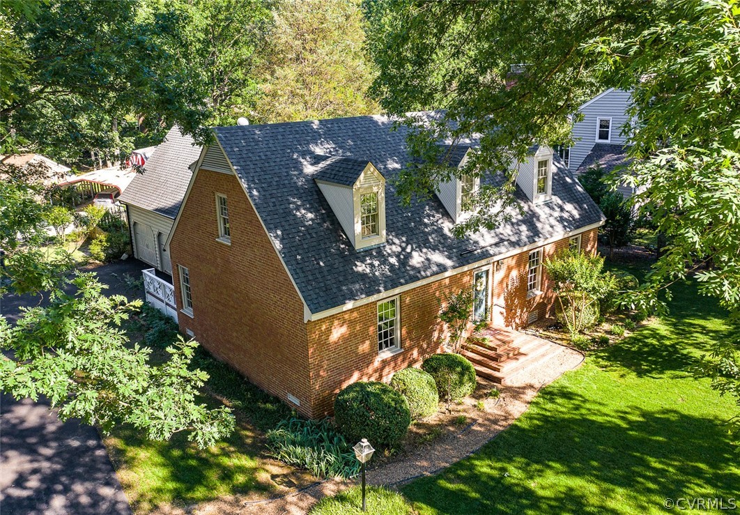 4019 Belspring Road Chester, VA 23831 - Photo 43 of 46 an aerial view of a house