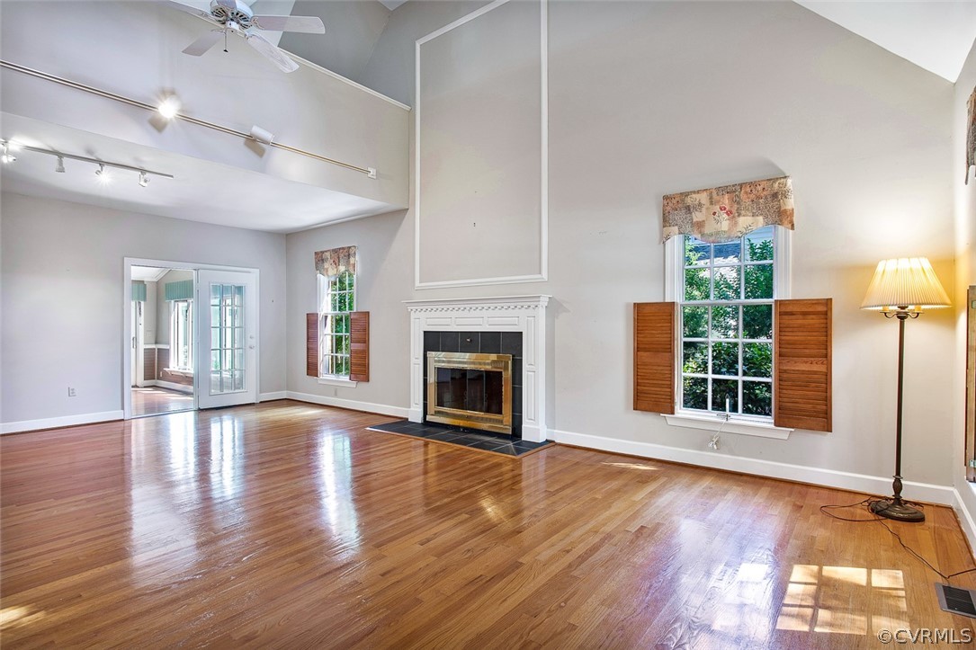 4019 Belspring Road Chester, VA 23831 - Photo 6 of 46 a view of an empty room with window and wooden floor