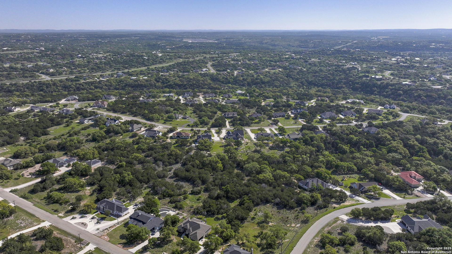 113 Alondra Lane Spring Branch, TX 78070 - Photo 4 of 25 an aerial view of residential house with green space