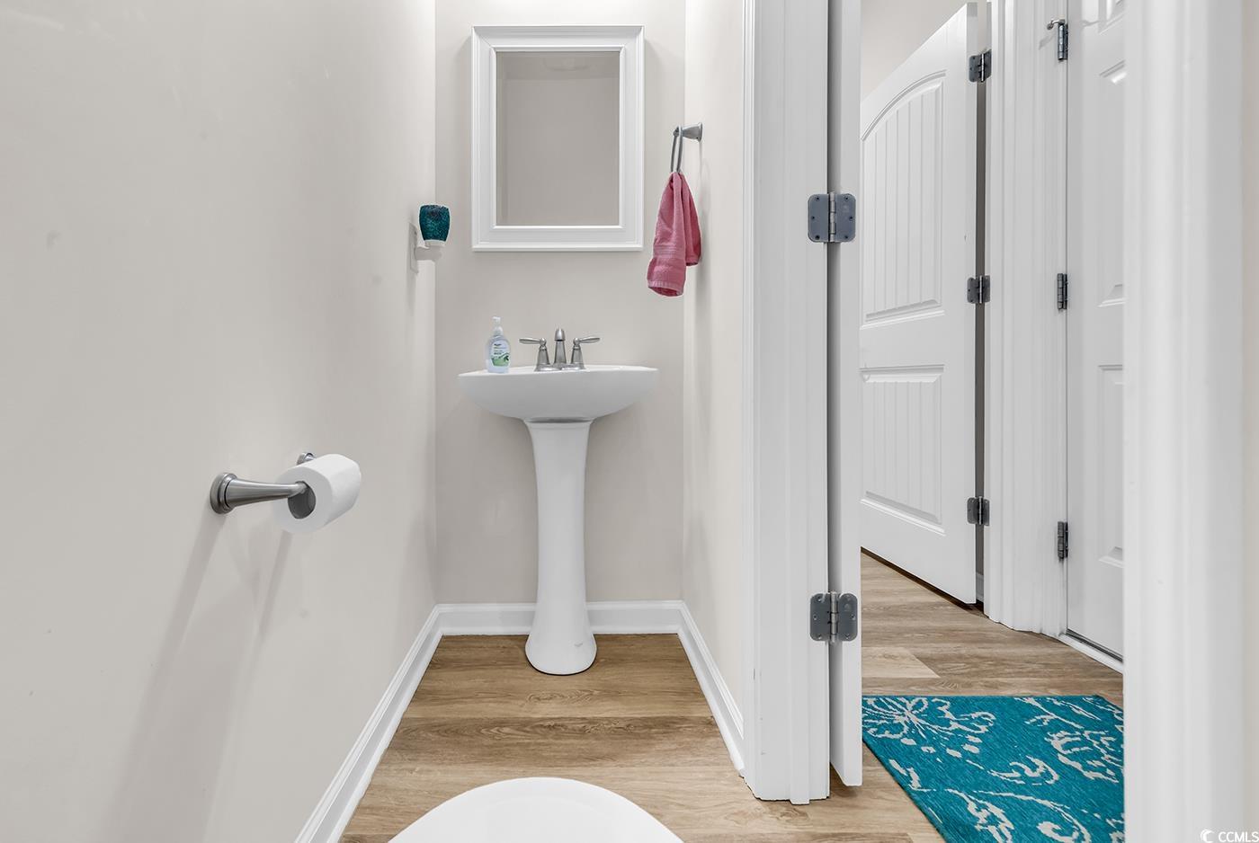 325 Cardita Loop Myrtle Beach, SC 29588 - Photo 13 of 39 Bathroom featuring wood finished floors and basebo