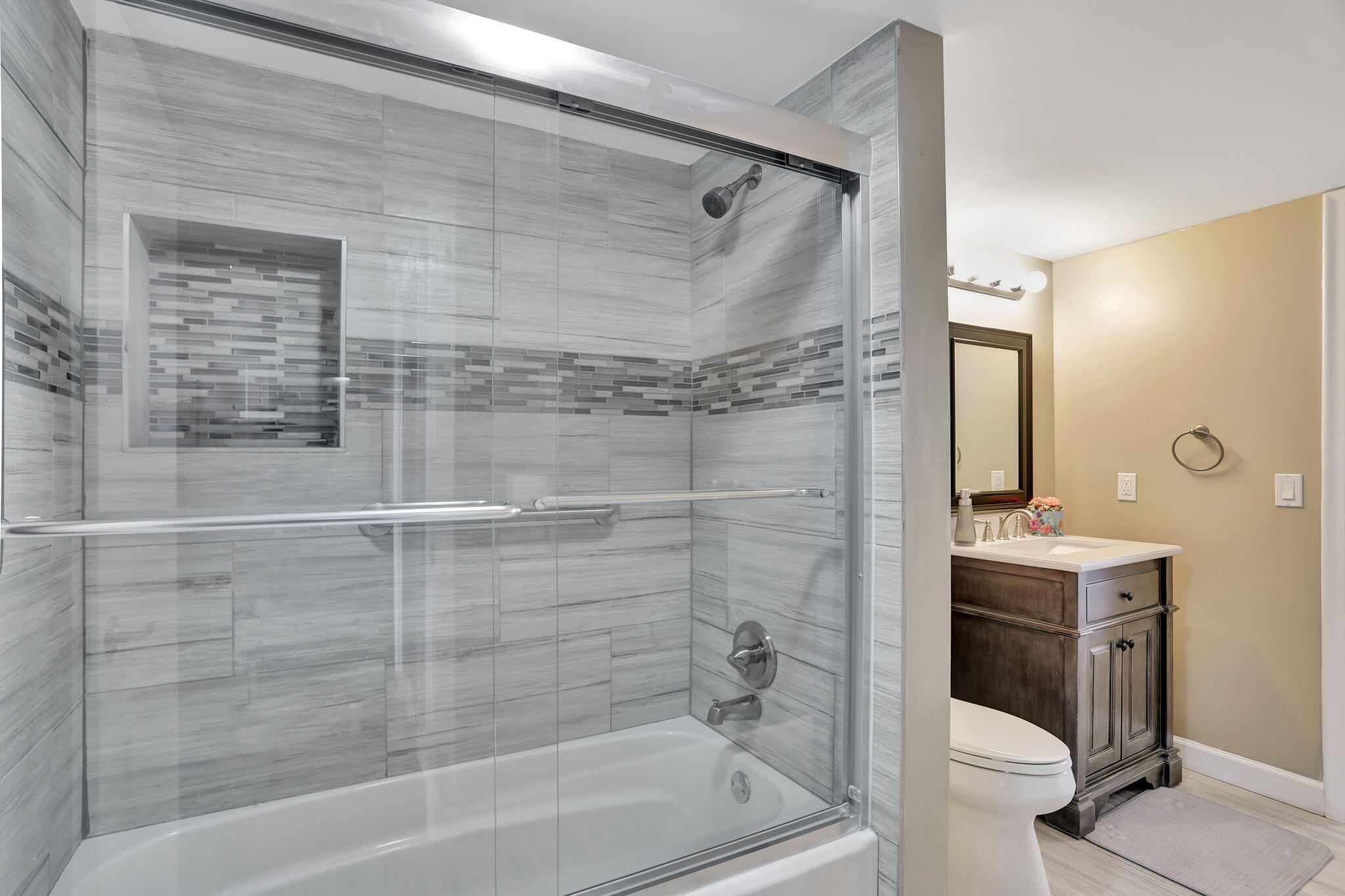 4 Royal Palm Way, Unit 6020 Boca Raton, FL 33432 - Photo 23 of 41 a bathroom with a shower and a sink