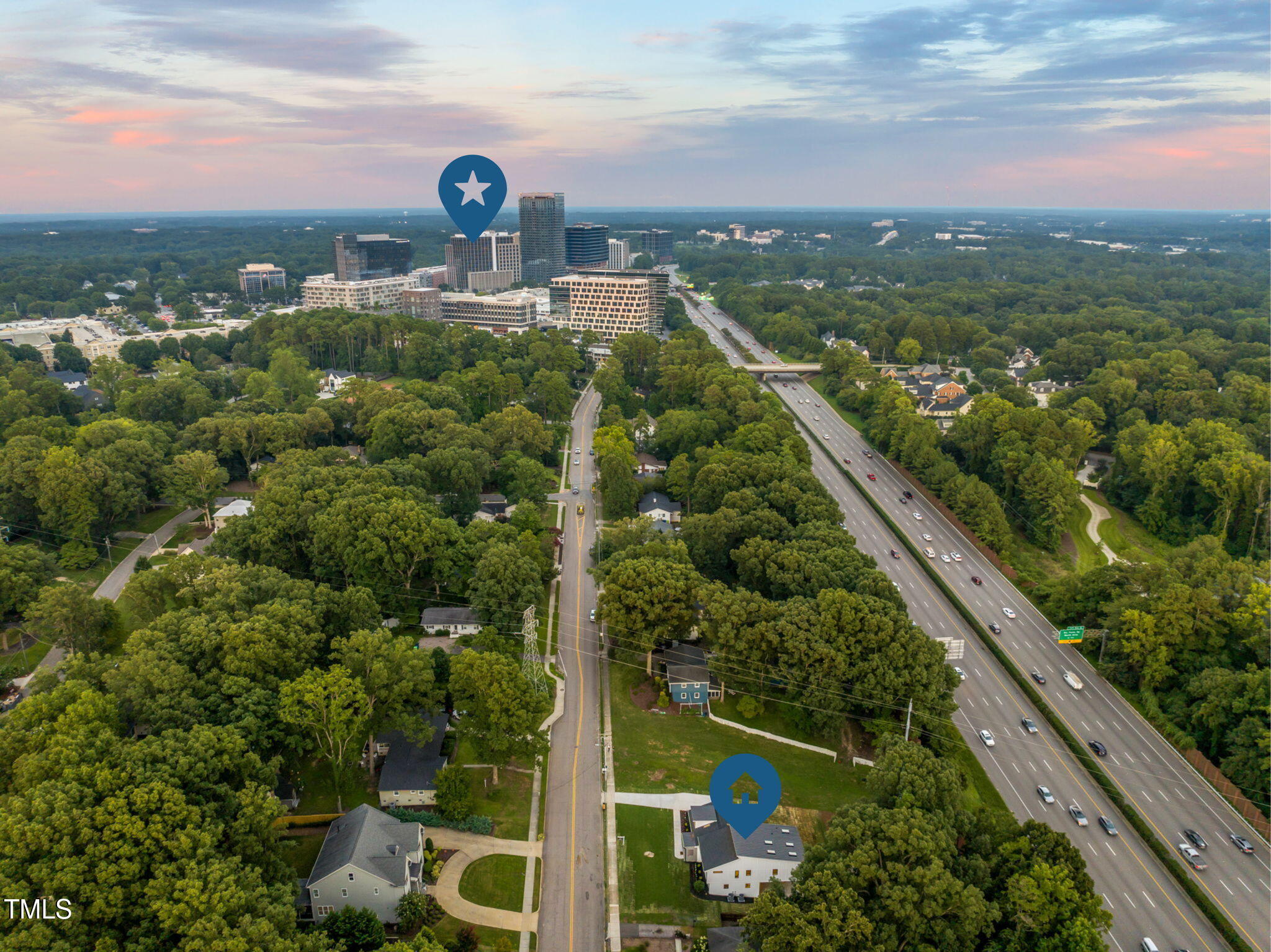 721 Currituck Drive Raleigh, NC 27609 - Photo 81 of 81 a view of a city