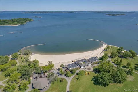 a view of a house with a park