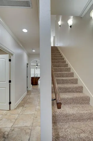 a view of entryway and hall