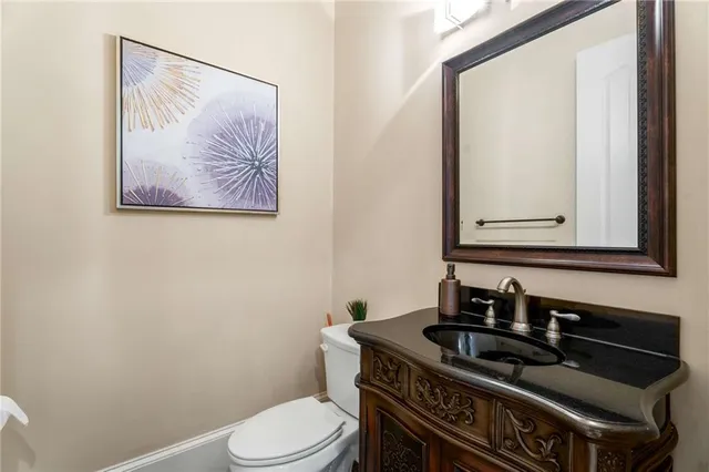 a view of a livingroom with a flat screen tv