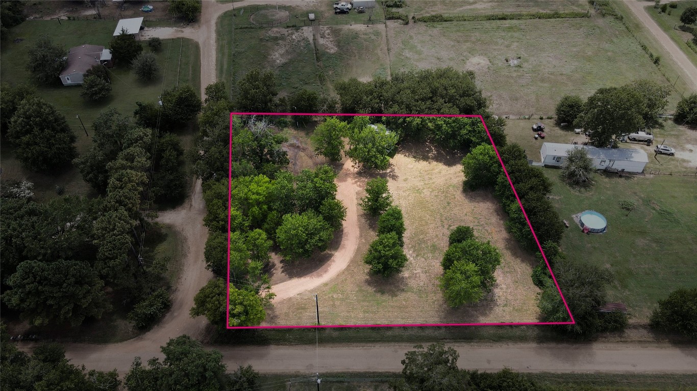 1014 Private Road 4041 Dime Box, TX 77853 - Photo 29 of 30 an aerial view of lake
