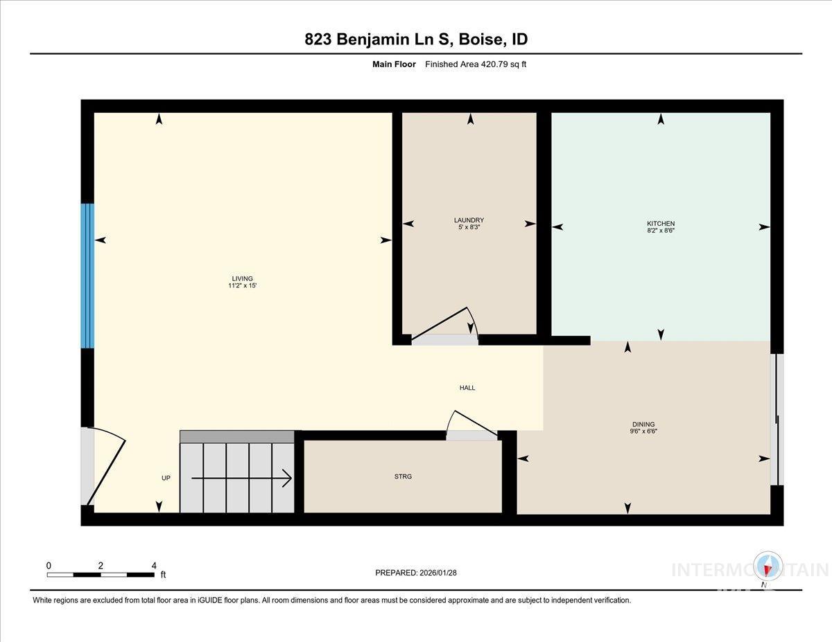 819 North Benjamin Lane Boise, ID 83704 - Photo 24 of 26 View of room layout