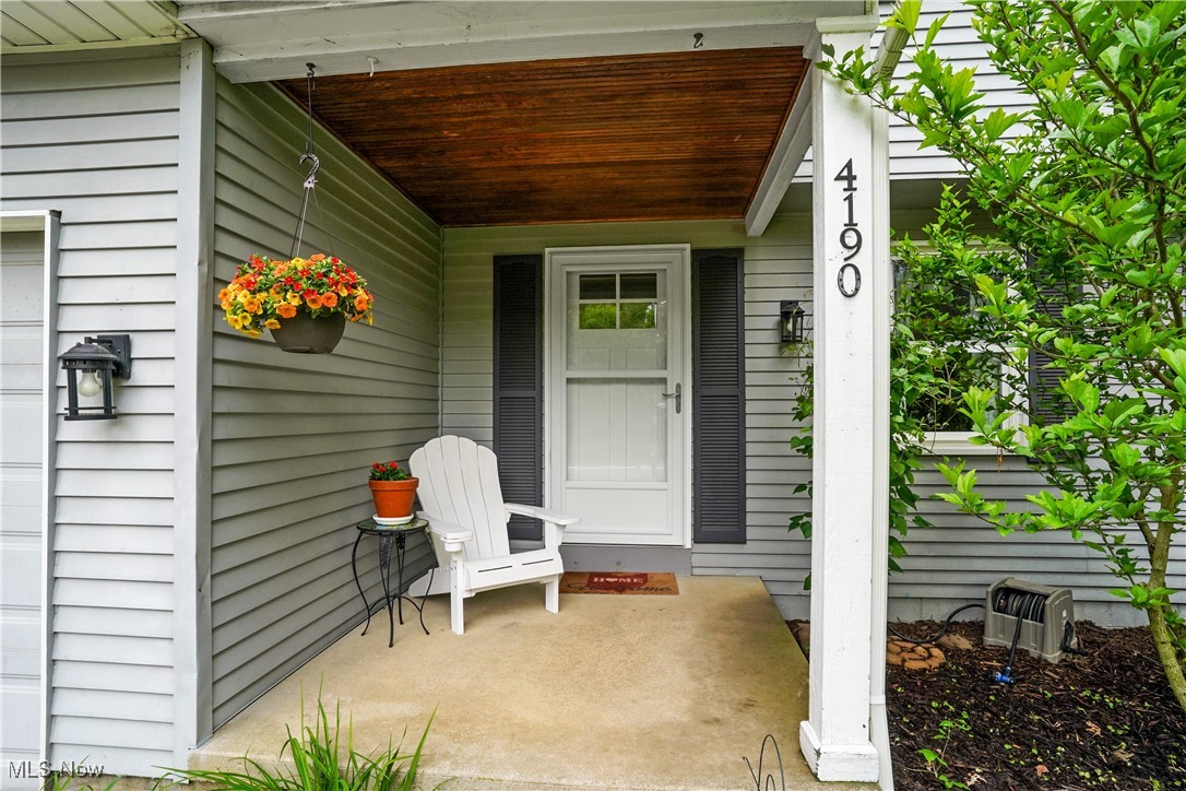 4190 Springdale Road Stow, OH 44224 - Photo 2 of 38 Doorway to property featuring a porch