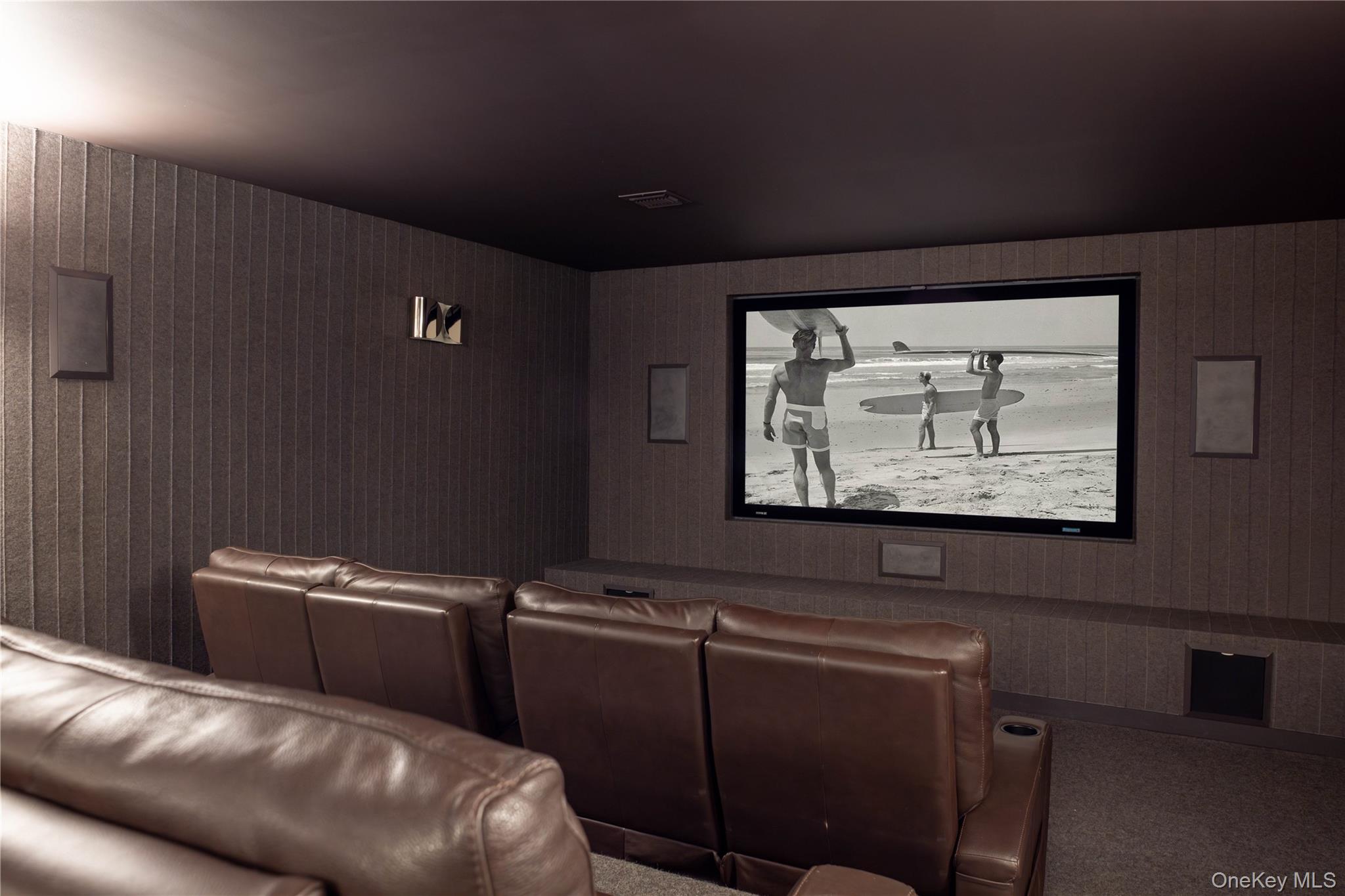 486 Middle Line Highway Bridgehampton, NY 11976 - Photo 19 of 25 a projector room with furniture