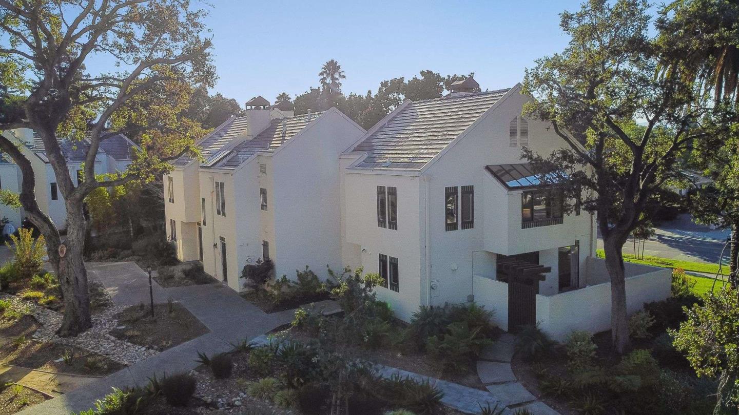 181 Centre Street, Unit 1 Mountain View, CA 94041 - Photo 50 of 58 a view of a house with garden and trees