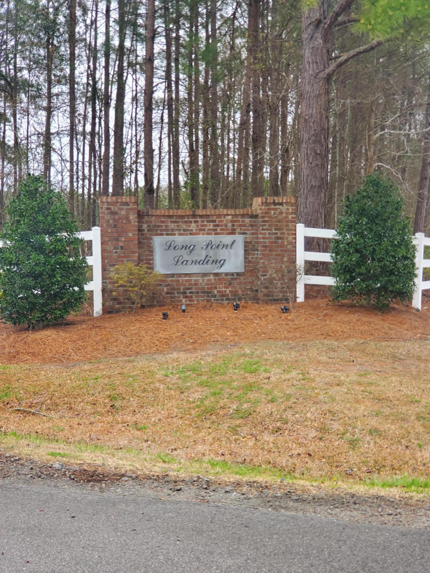 70 Long Point Road Chocowinity, NC 27817 - Photo 10 of 14 Long point landing sign
