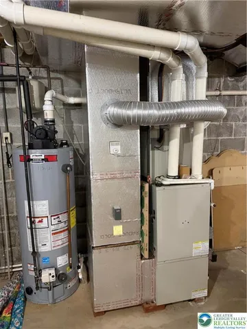 a view of storage and utility room