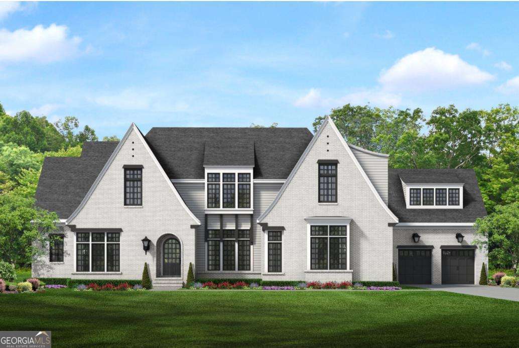 2785 Francis Road, Unit LOT 2 Alpharetta, GA 30004 - Photo 6 of 8 front view of a house with a yard