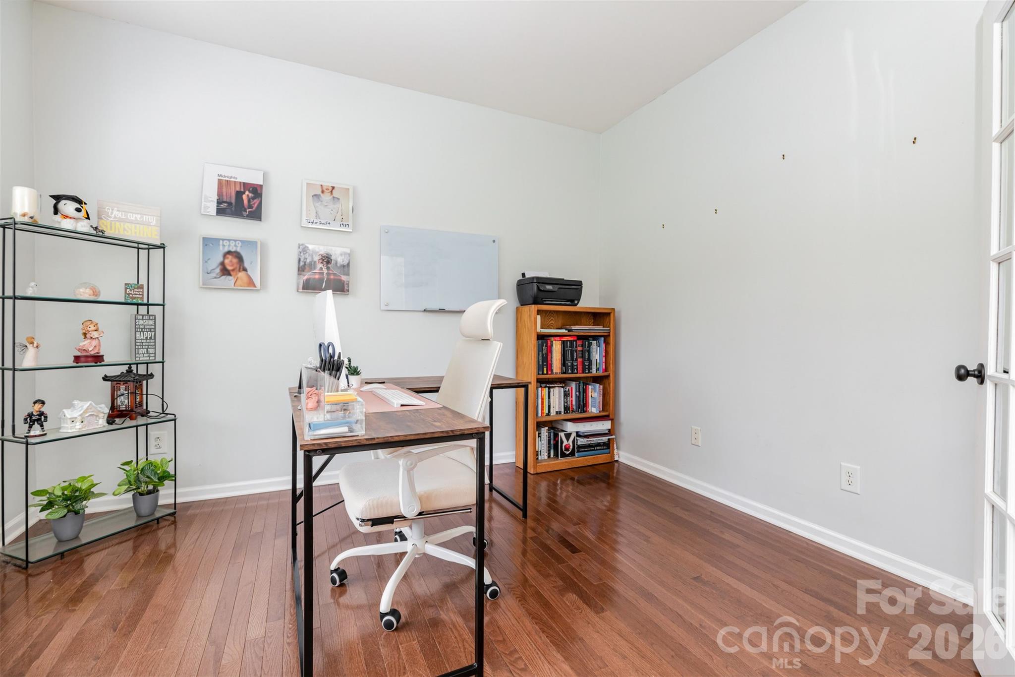 353 Chorus Road Fort Mill, SC 29715 - Photo 20 of 30 a view of a workspace with furniture and wooden floor