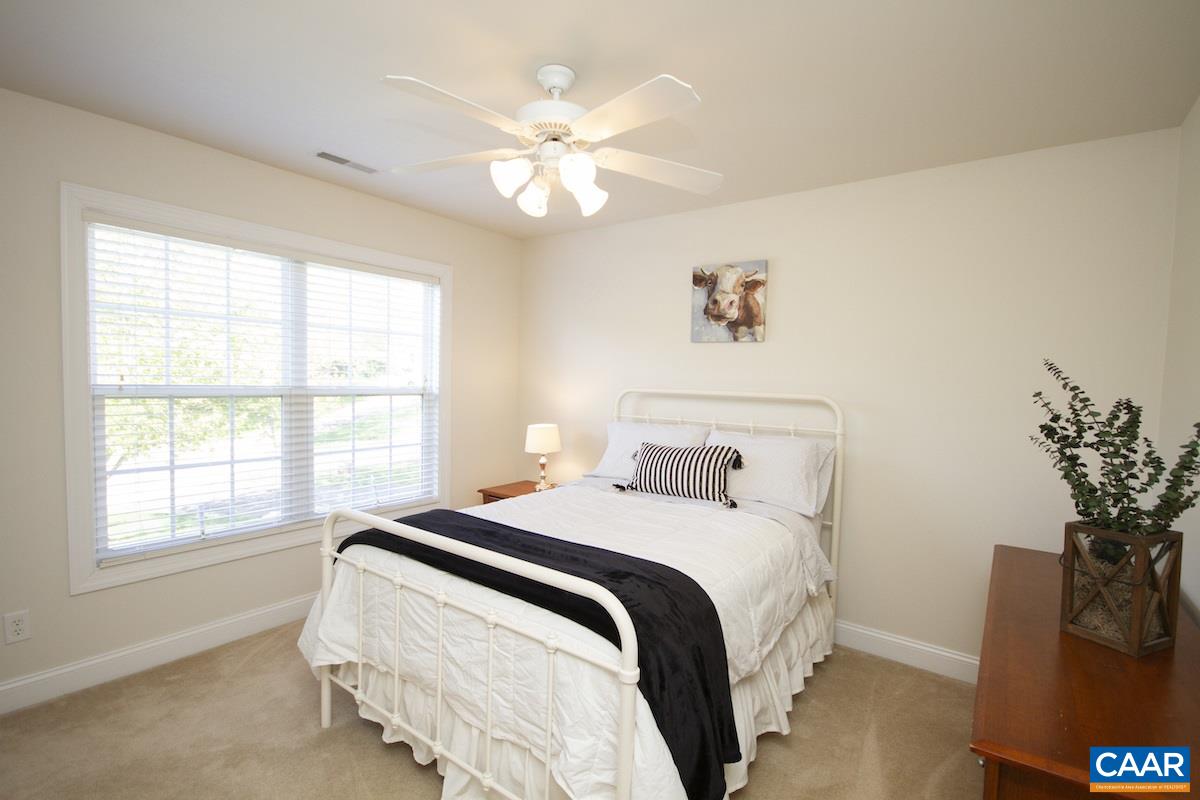 1380 Amber Ridge Road Charlottesville, VA 22901 - Photo 24 of 35 a bedroom with a bed and a potted plant