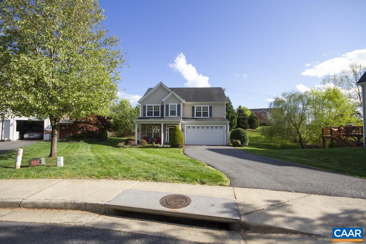 1380 Amber Ridge Road Charlottesville, VA 22901 - Photo 34 of 35 a view of a house with a yard and a street