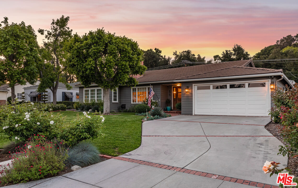 875 Hugo Reid Drive Arcadia, CA 91007 - Photo 42 of 53 a front view of a house with a yard